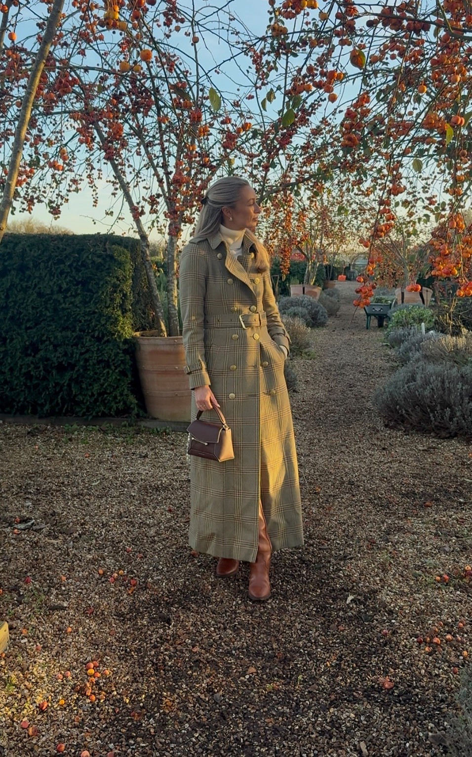 My go to country outside for a day of exploring in the Cotswolds 🍂 Tweed tailored trench coat from Holland Cooper. British made tailoring for a classic and old money inspired outfit 🤍

#LTKCyberWeek #LTKluxury #LTKfestive