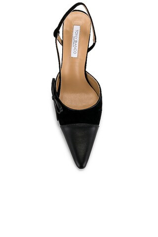 Harmony Slingback in Black | Revolve Clothing (Global)