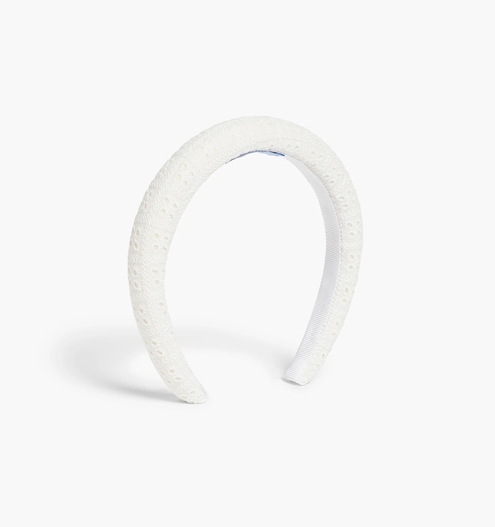 The Alice Headband - White Eyelet | Hill House Home