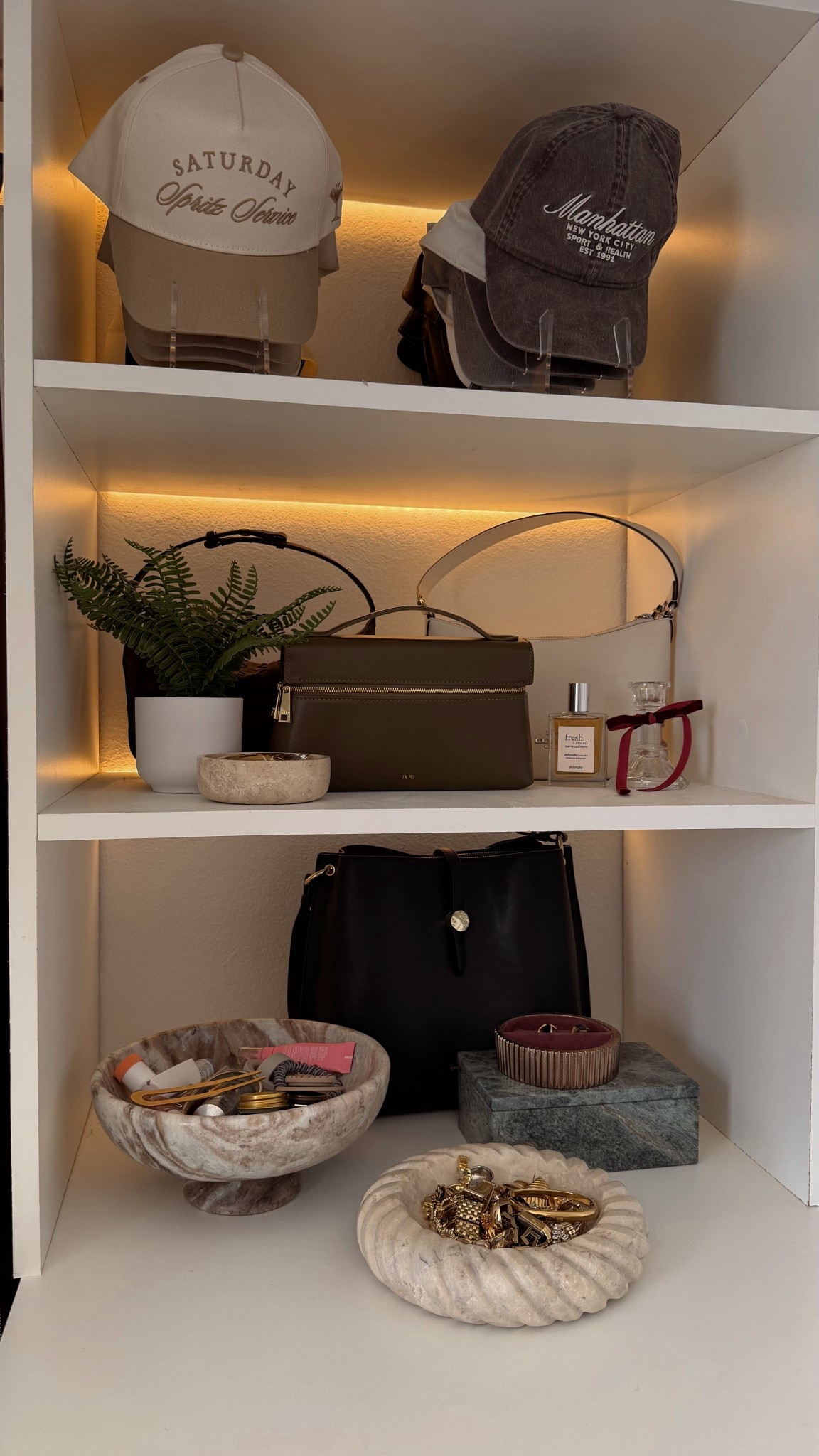 Closet shelf organization & decor

#LTKFindsUnder100 #LTKHome