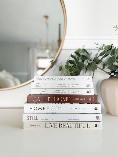 Neutral coffee table books. 

#LTKhome