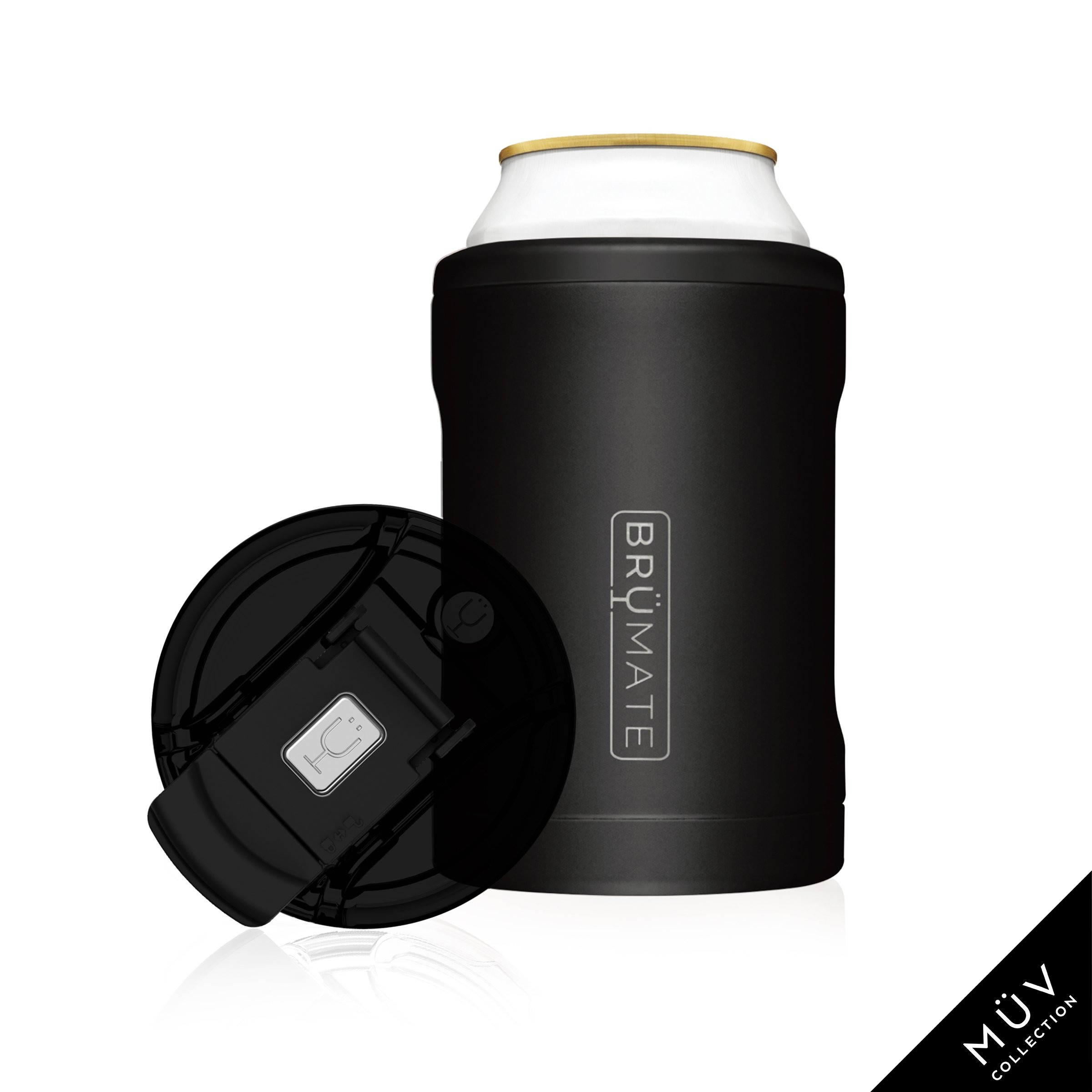 HOPSULATOR DUO MÜV 2-in-1 | Matte Black (12oz cans/tumbler) | BruMate