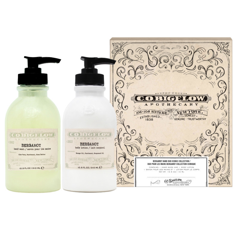 Iconic Collection Set - Bergamot - Body Lotion & Hand Wash | C.O. Bigelow