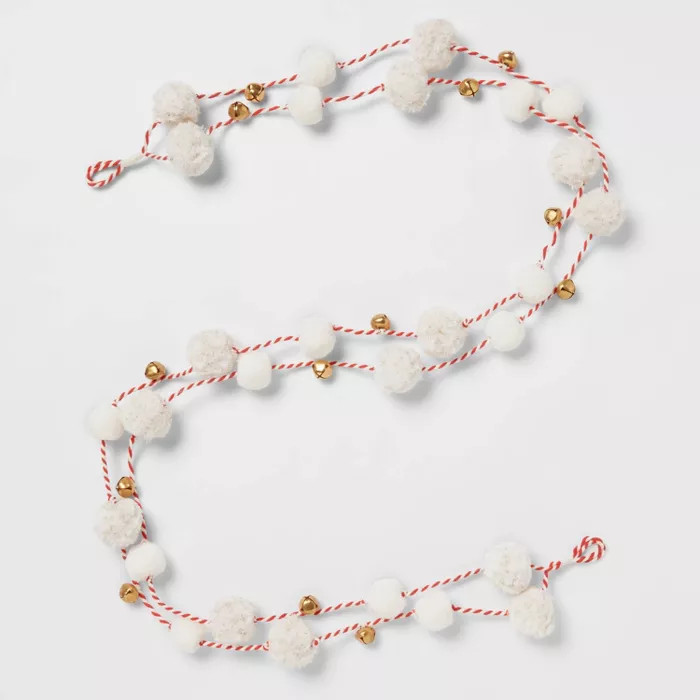 72" Neutral Pom Garland - Opalhouse™ | Target