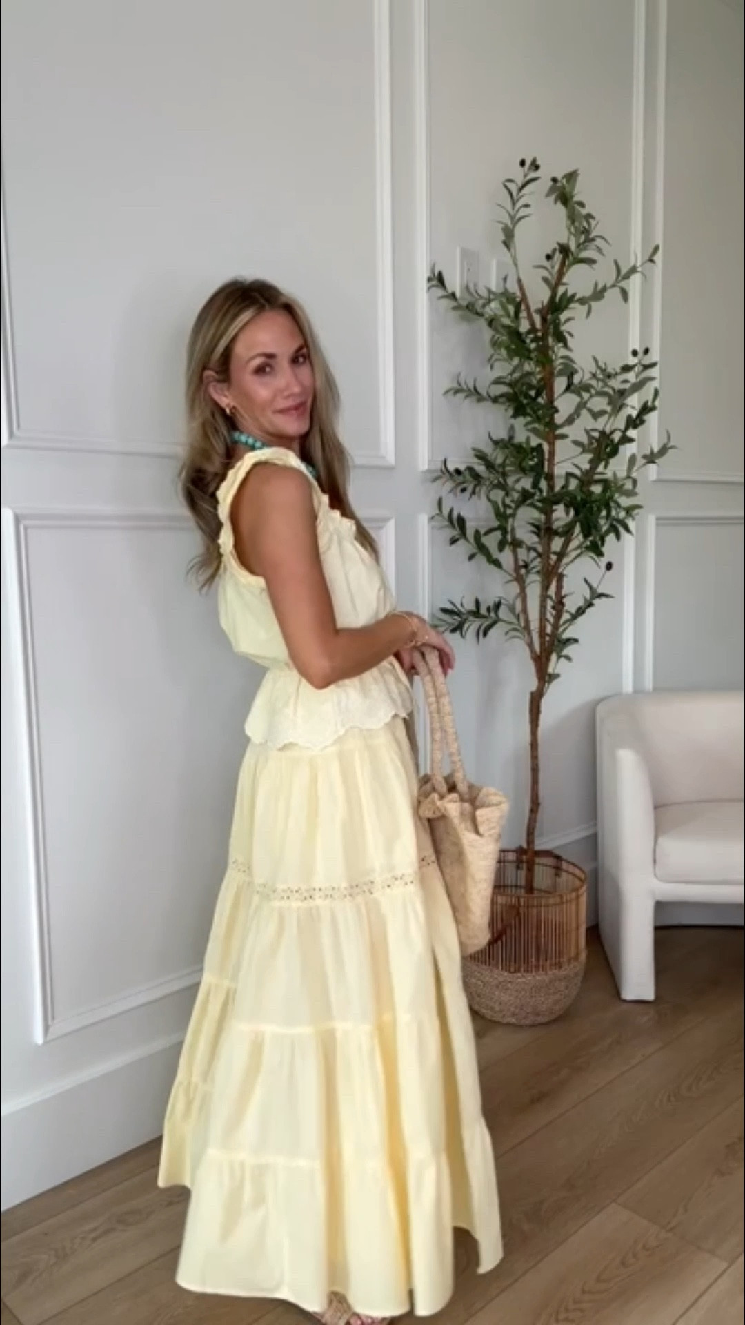 I can’t believe this set is from target! It has a maxi skirt option and a shorter option! Both make the cutest spring and summer outfit. I love that it can be dressed up for a baby or bridal shower or down with sneakers. And it’s the prettiest yellow coloyellow

#LTKMothersDay #LTKPetite #LTKootd
