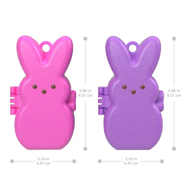 Polly Pocket x PEEPS, Dolls & 2 Playsets with 6 Themed Accessories, Compact Travel Toy with Clip ... | Walmart (US)