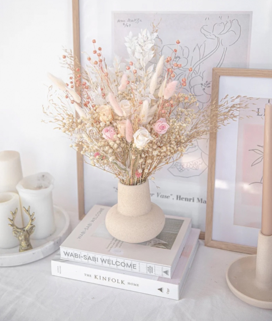 Dried floral
Bouquet 

bride to be | wedding style | getting married | engaged | bridal shower | bachelorette party | wedding day | bride | bride gift | gift for brides | neutral
Flowers | neutral decor | home decor 

#LTKunder50 #LTKhome #LTKwedding