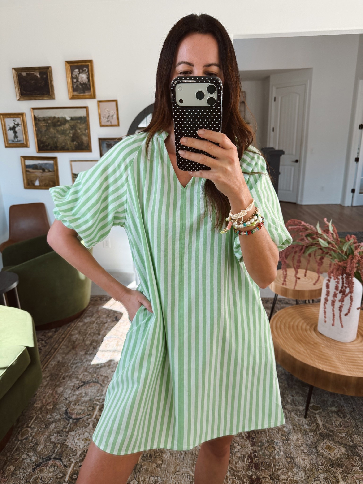 This is such a cute green and white stripe
Dress! Perfect for summer!

#LTKootd #LTKTall #LTKgrwm