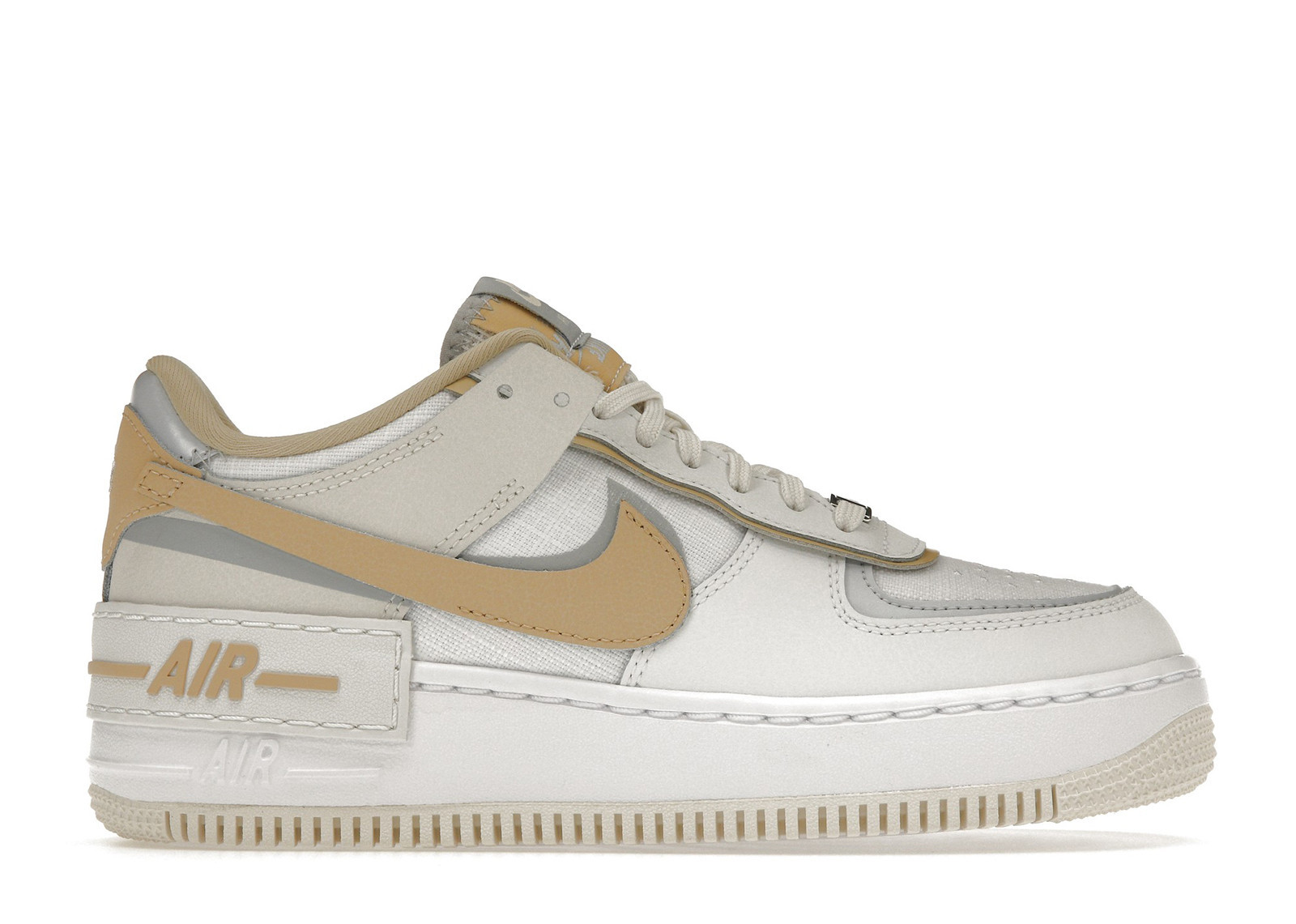 Nike Air Force 1 Low Shadow (Women's) Sneakers in Sail/Tan | StockX