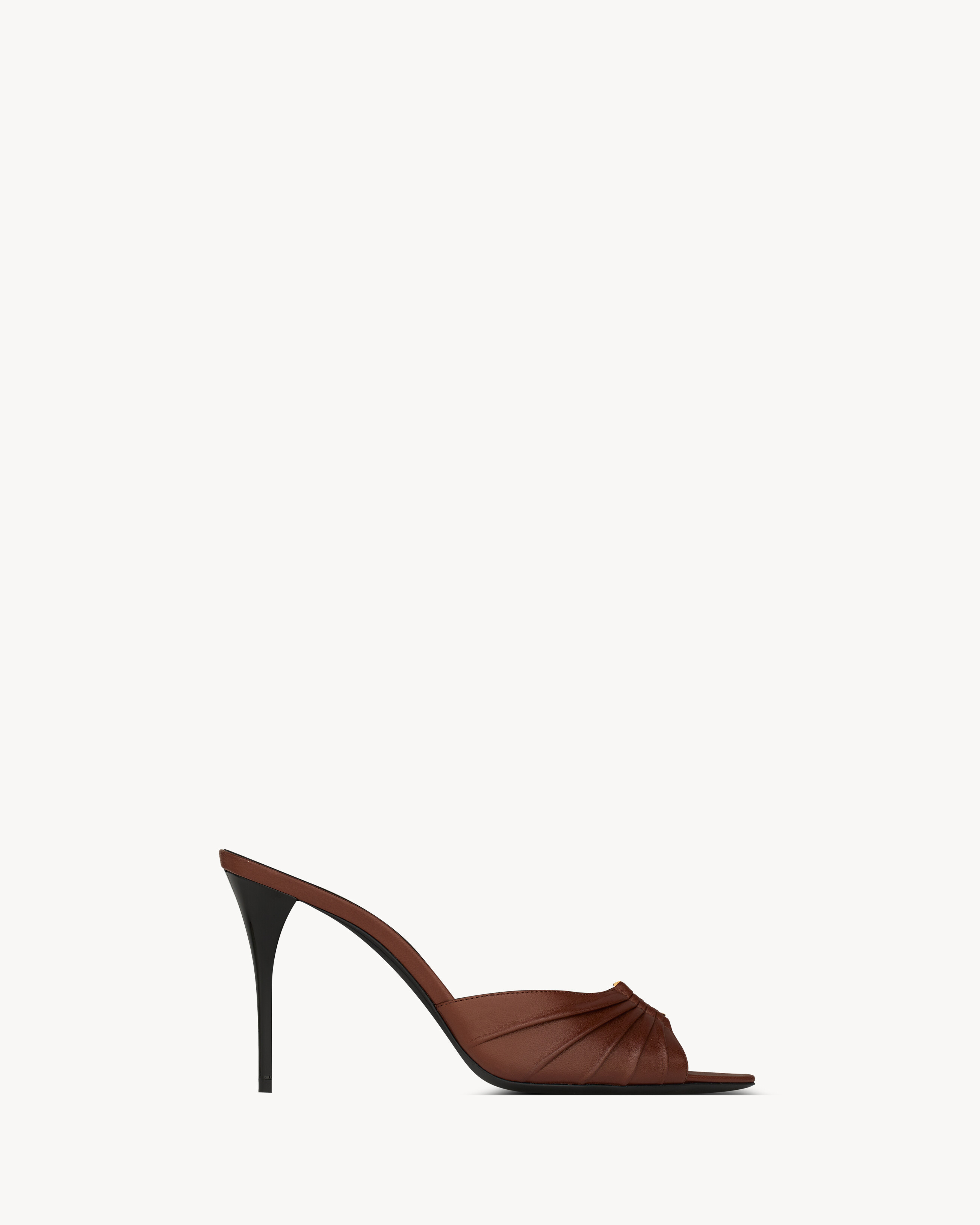 BABYLONE mules in smooth leather | Saint Laurent Inc. (Global)