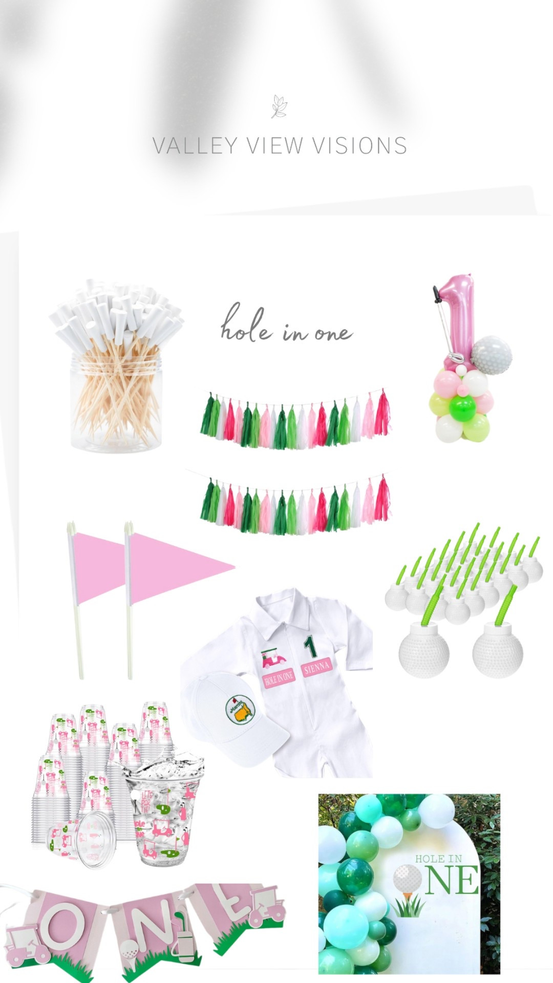 Hole in one golf themed party 

#LTKBaby #LTKFestival #LTKParties