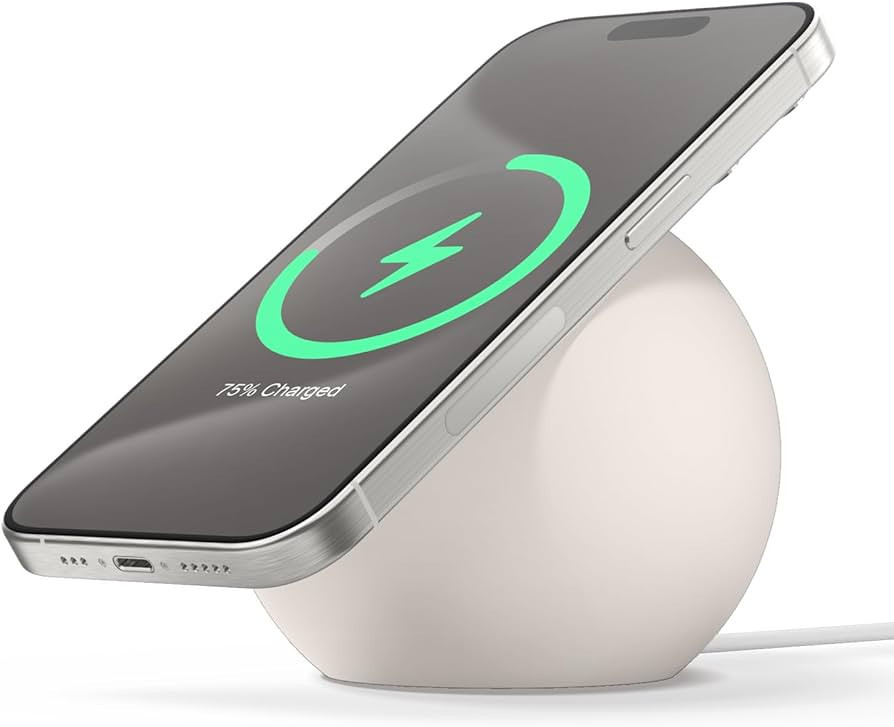 elago MS2 Charging Stand Compatible with MagSafe Charger - Premium Silicone Stand Compatible with... | Amazon (US)