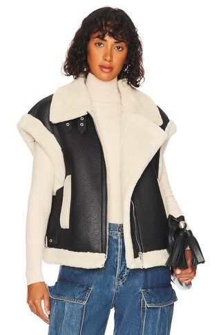 BLANKNYC Faux Leather Vest in Work It from Revolve.com | Revolve Clothing (Global)