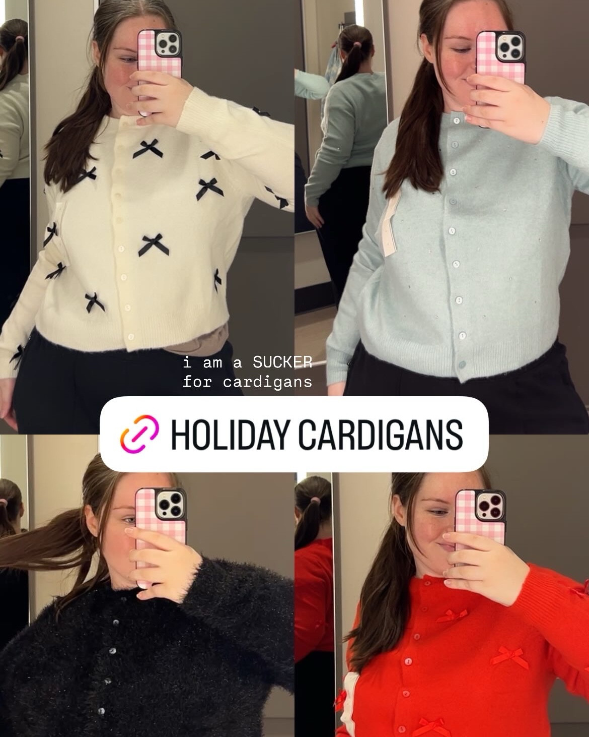 The cutest holiday cardigans from target! These will be adorable for any Christmas party this upcoming season ✨🎄

#LTKMidsize #LTKFindsUnder50 #LTKHoliday