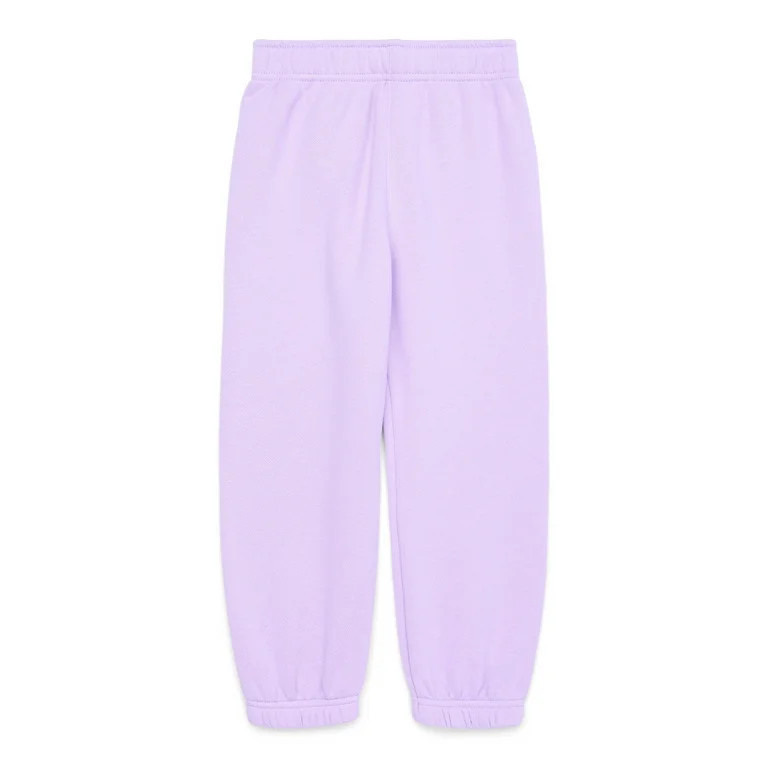 Garanimals Toddler Girl Solid Fleece Joggers, Sizes 2T -5T | Walmart (US)