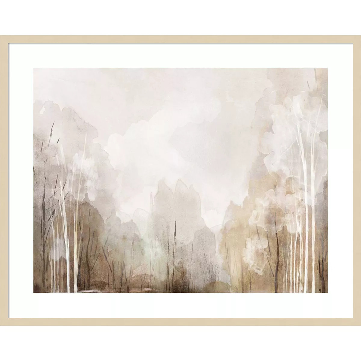 Amanti Art Dazzling Forest by Luna Mavis Wood Framed Wall Art Print | Target