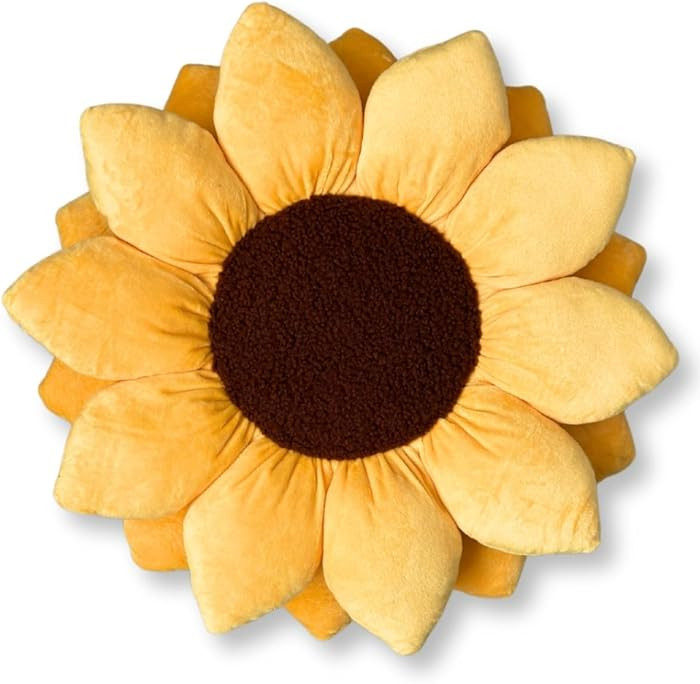 Green Philosophy Co. - Sunflower\u2122 Pillow - Golden Yellow - 20x20 in | Amazon (US)