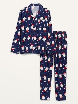 Fir Him Matching Holiday Flannel Pajamas Set for Men | Family Matching Pajamas | Old Navy (US)