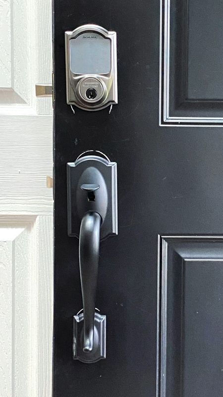 Door Upgrades with Schlage Hardware

#LTKhome