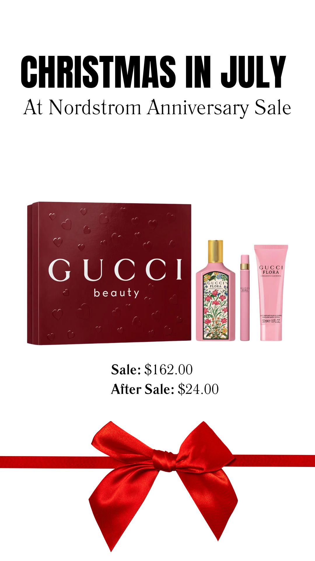 This Gucci Flora fragrance gift set is one of the best beauty buys in the Nordstrom Anniversary Sale. A beautiful gift for the holidays, or a smart time to stock up on your signature scent while it’s on sale.

👩‍💻 LTK PRO TIPS
❤️ Heart = Support my posts ;-)
🔖 Save = Get sale & restock alerts for the things you love!
📋 Lists = Keep favorites organized (List ideas: Christmas, Birthdays, and Vacations!)
📲 Share = Send lists and products to a friend (or your daughters like me).
💬 Comment = Ask me anything, and I’ll answer. ;-) 

 #LTKootd #LTKOver40 #LTKSaleAlert