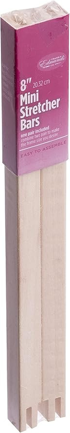 Edmunds 2008 Mini Stretcher Bars for Needle Art, 8 by 1/2-Inch | Amazon (US)