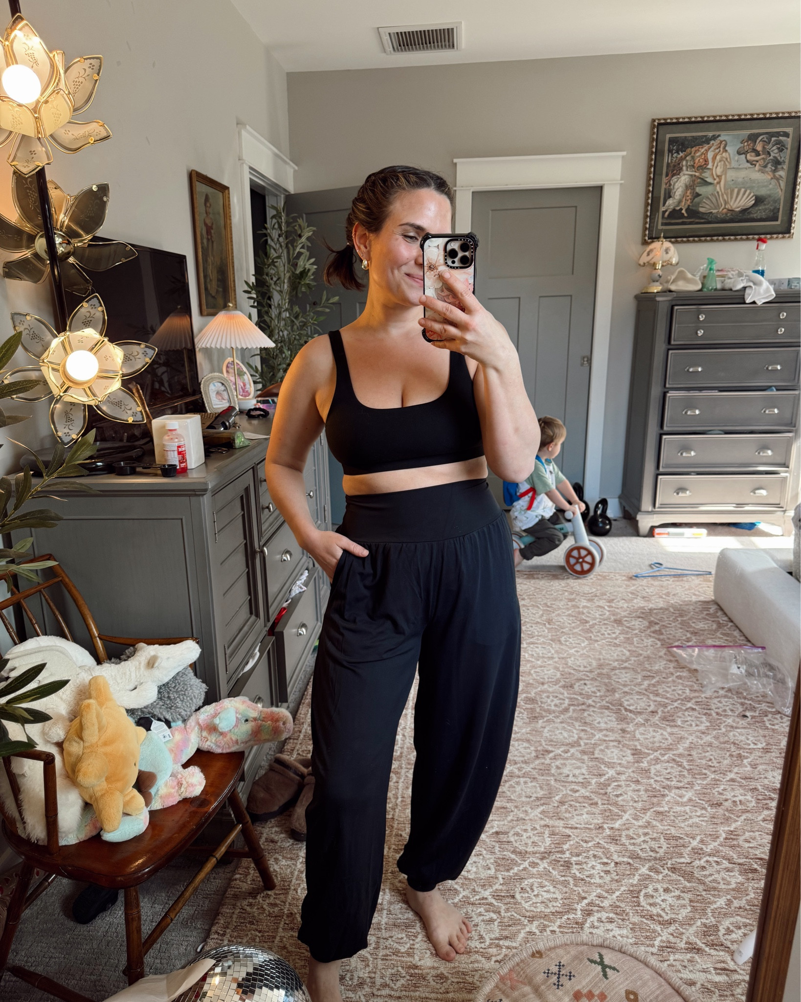 because i hate leggings- these joggers are what i need for pilates 