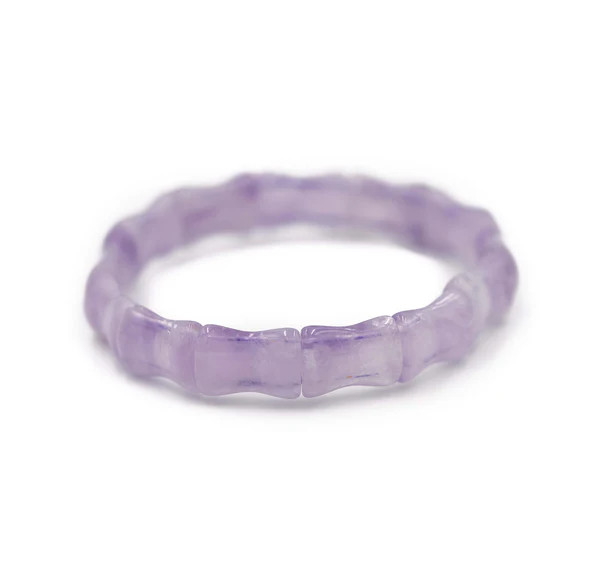 Bamboo Bangle, Lavender | Hazen & Co