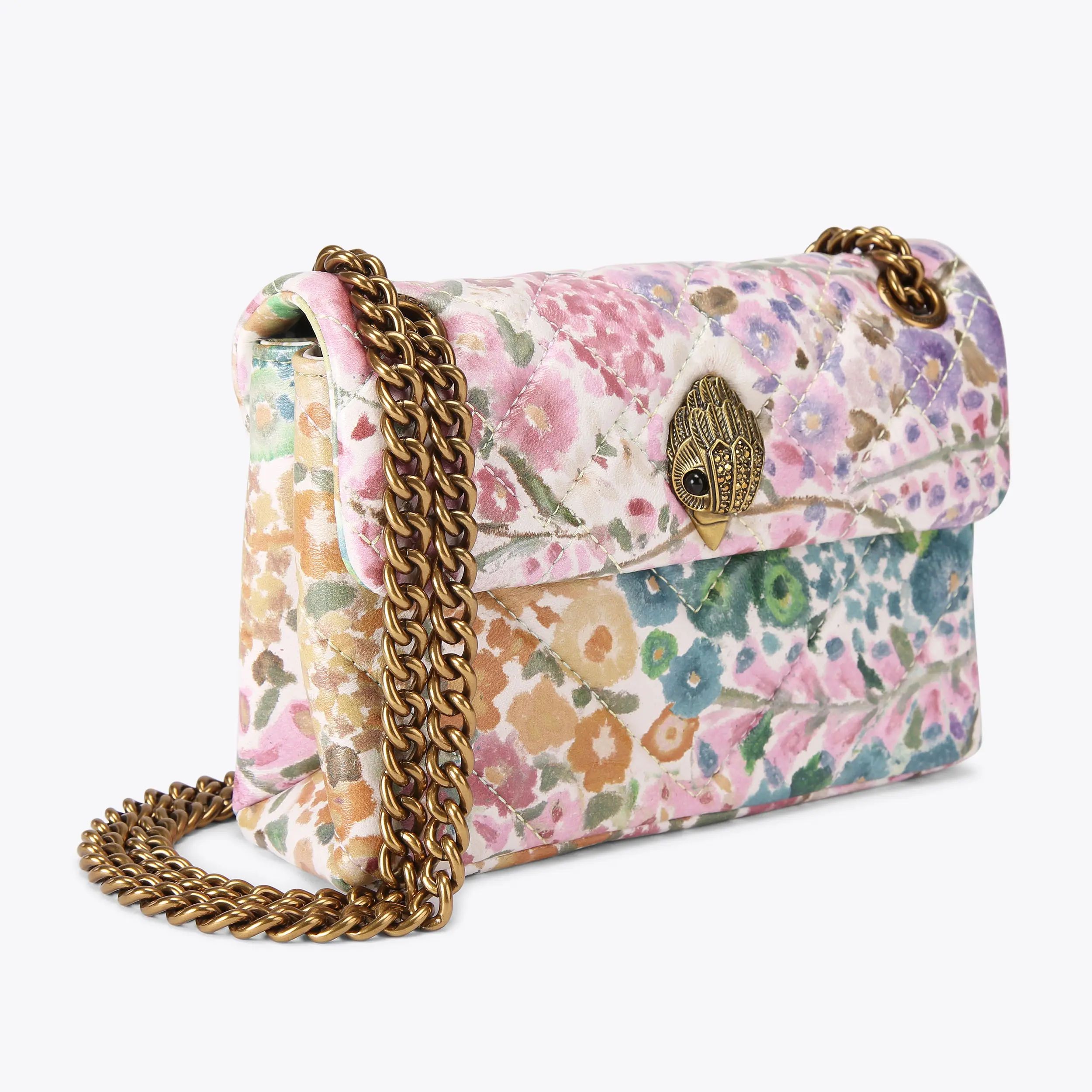 floral couture mini kensington bag | Kurt Geiger US