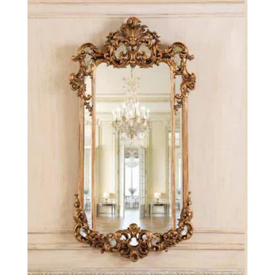 Infinity Antique Gold Framed Mirror | Wayfair North America