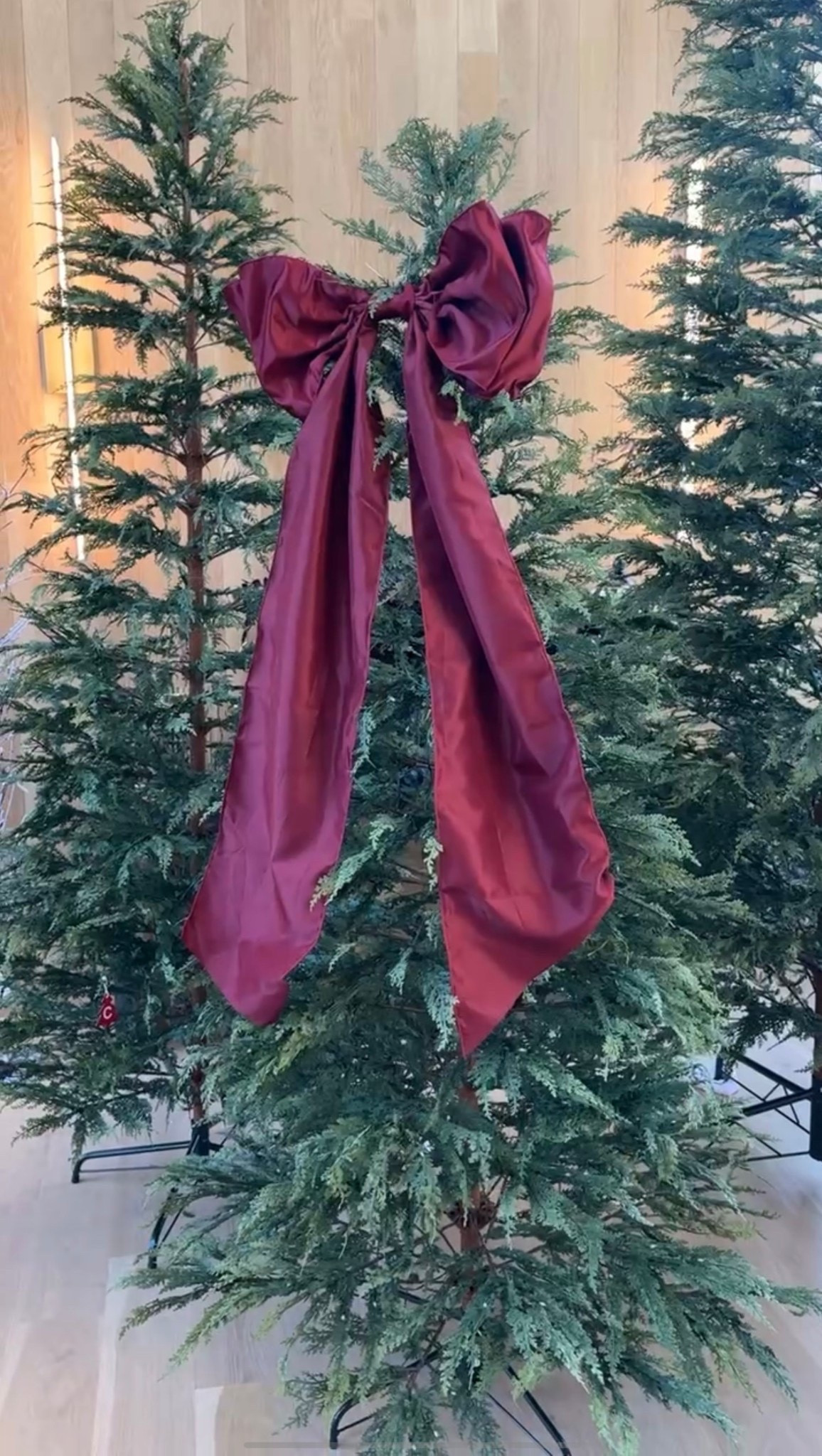 My giant tree topper bow!!

#LTKSeasonal #LTKHome