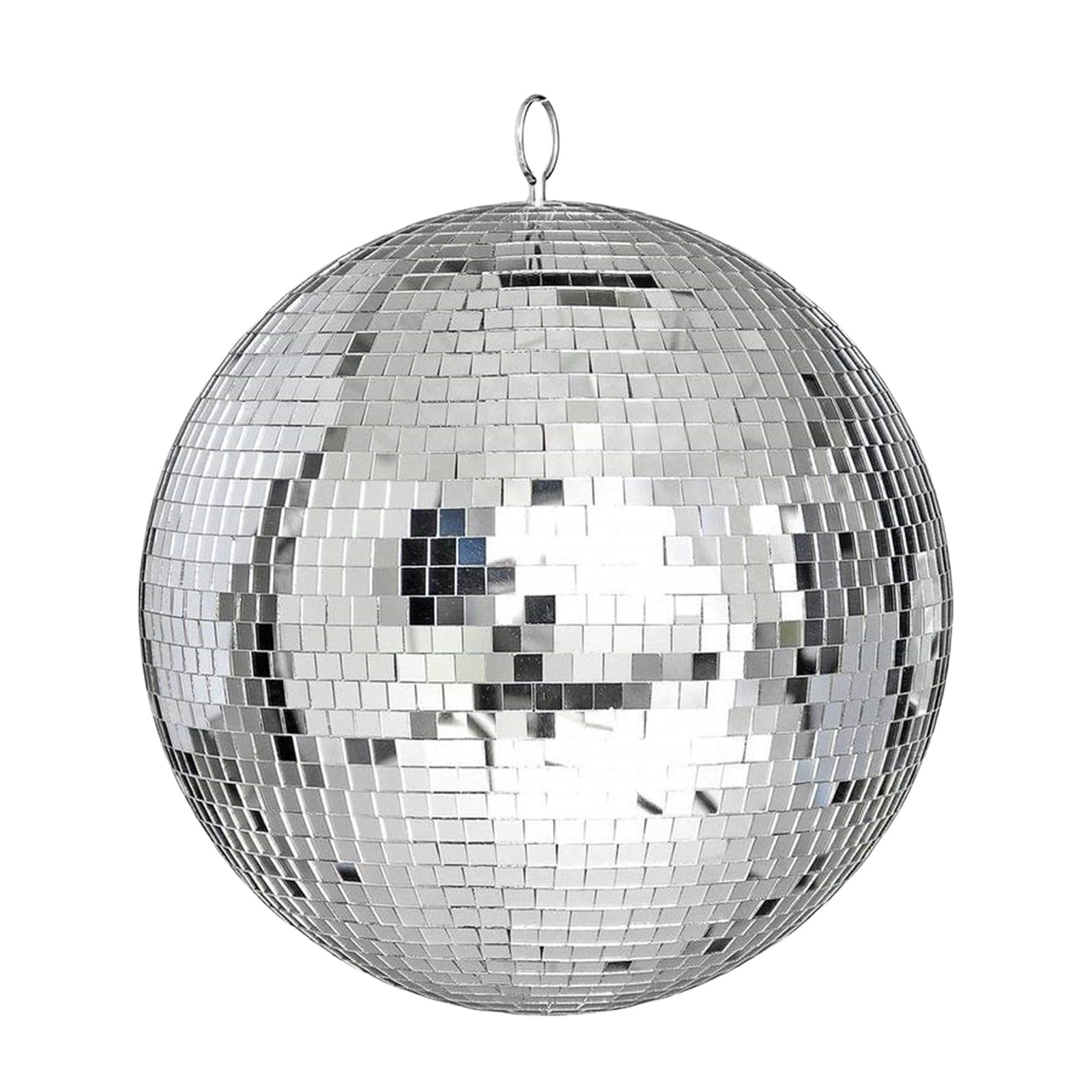 Alytimes Mirror Disco Ball - 8-Inch Cool and Fun Silver Hanging Party Disco Ball –Big Party Dec... | Amazon (US)
