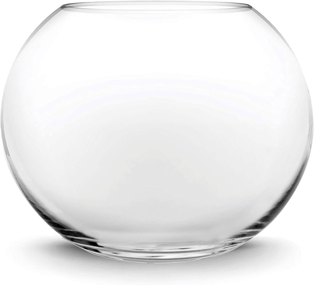 CYS EXCEL Large Glass Bubble Bowl (H-12 W-13, Approx. 5.5 Gal.) | Multiple Size Choices Fish Bowl... | Amazon (US)