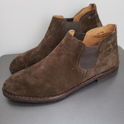 Trask Suede Allison Womens 10 M Ankle Boots Brown Chelsea Vibram 36-1348 | eBay US