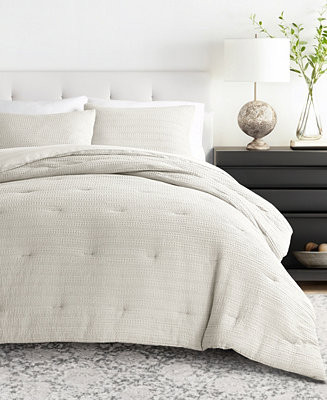 Waffle Textured 2-Piece Comforter Set, Twin/Twin XL | Macy's