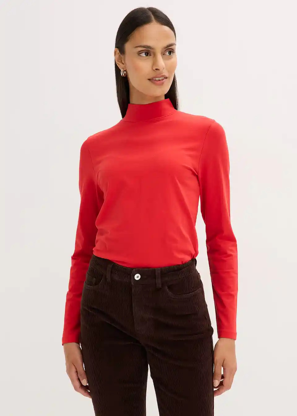 Figurbetontes Langarmshirt | Bonprix DE