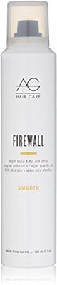 AG Hair Smooth Firewall Argan Shine & Flat Iron Spray, 5 oz | Amazon (US)