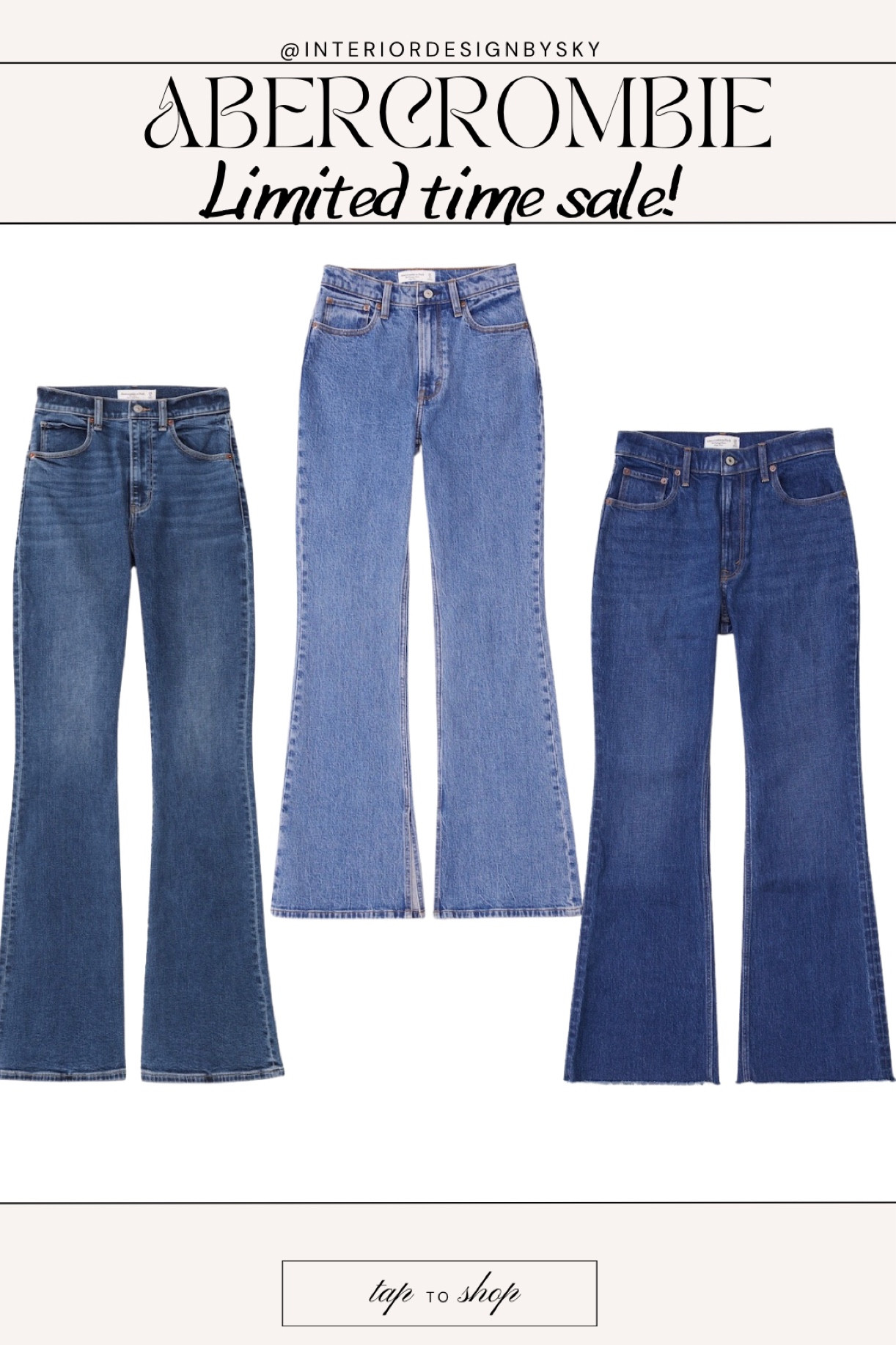 Abercrombie & Fitch denim jeans on sale! 

#LTKsalealert #LTKFind #LTKunder100