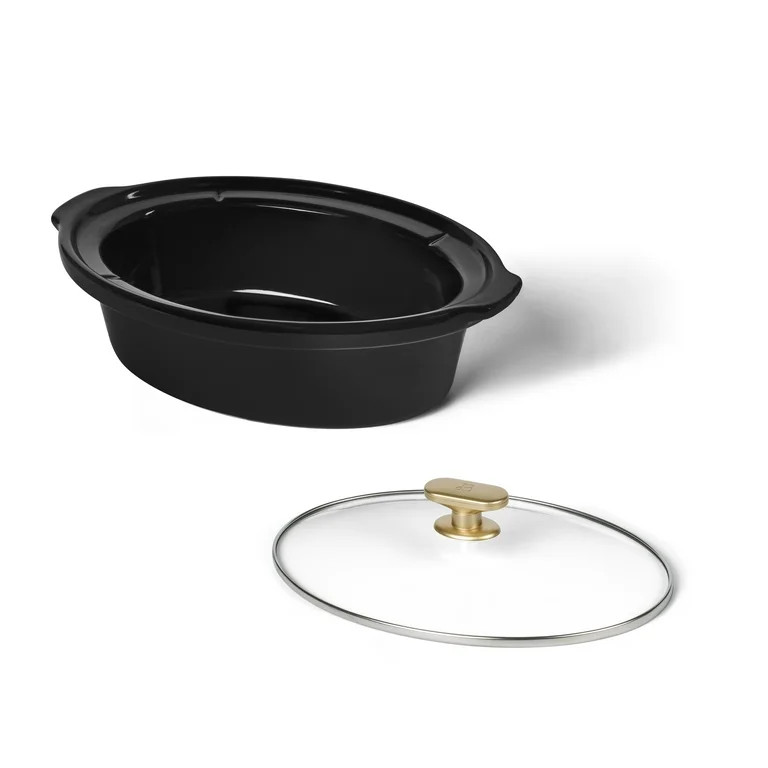 Beautiful 2.5 Qt Dip and Serve Manual Slow Cooker, Porcini Taupe by Drew Barrymore | Walmart (US)