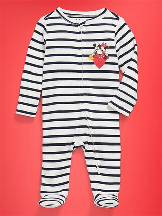 Old Navy x Disney Sleep & Play 2-Way-Zip Footed One-Piece for Baby | Old Navy (US)