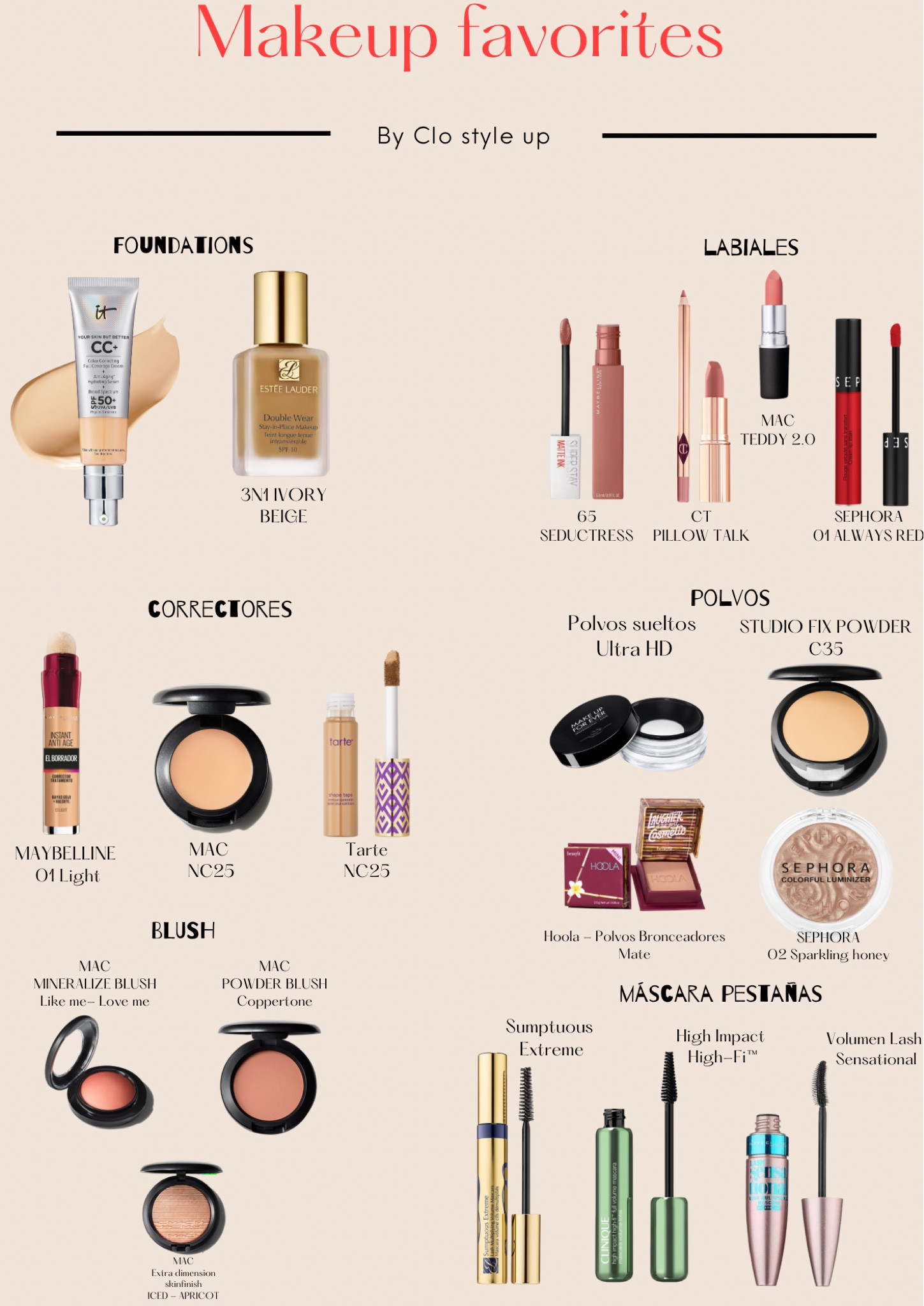 Favoritos de maquillaje 🔥🤎🤩

#LTKsummer #LTKSummerSale #LTKbeauty