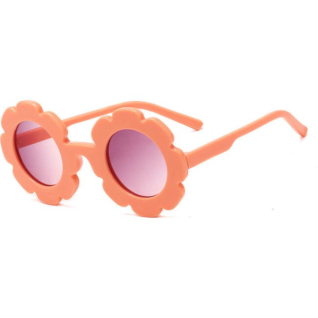 Flower Sunglasses, Peach | Maisonette
