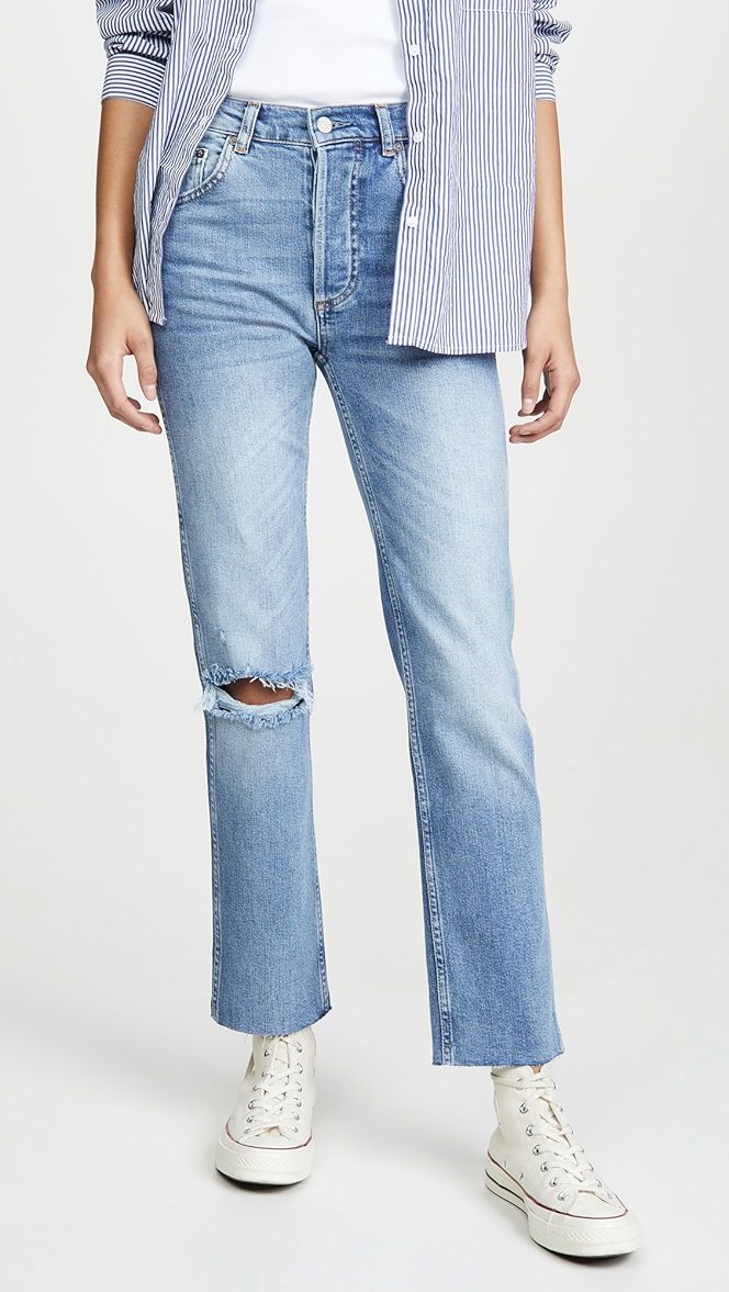 The Dempsey High-Rise Comfort Stretch Straight Leg Jeans | Shopbop