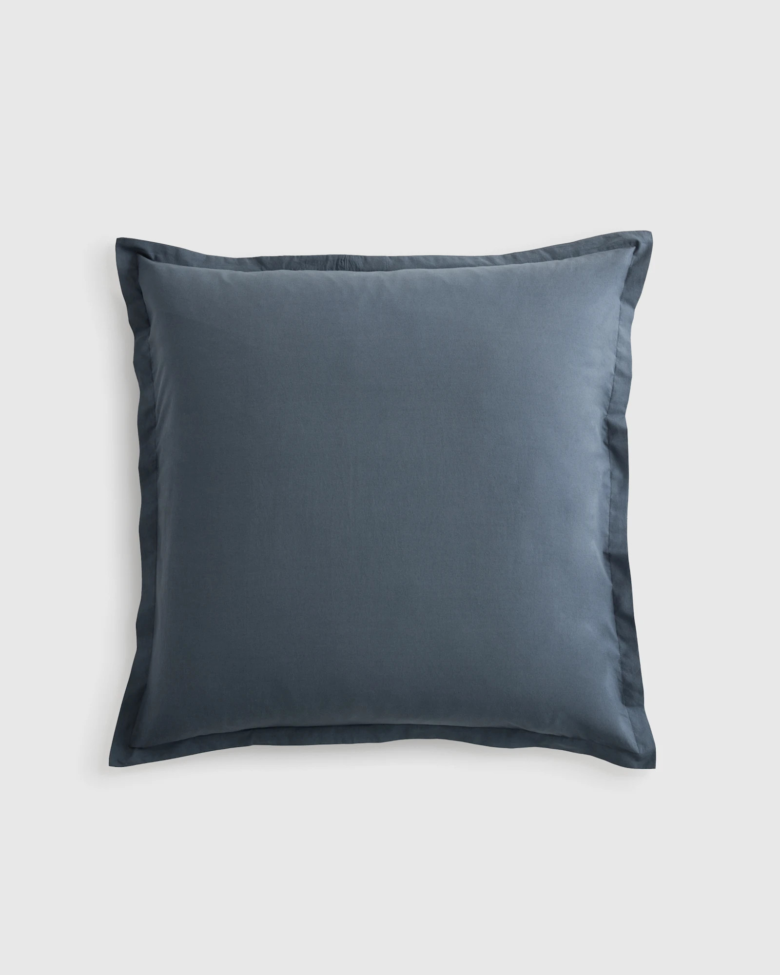 Organic Brushed Cotton Euro Sham in Nightfall | Quince