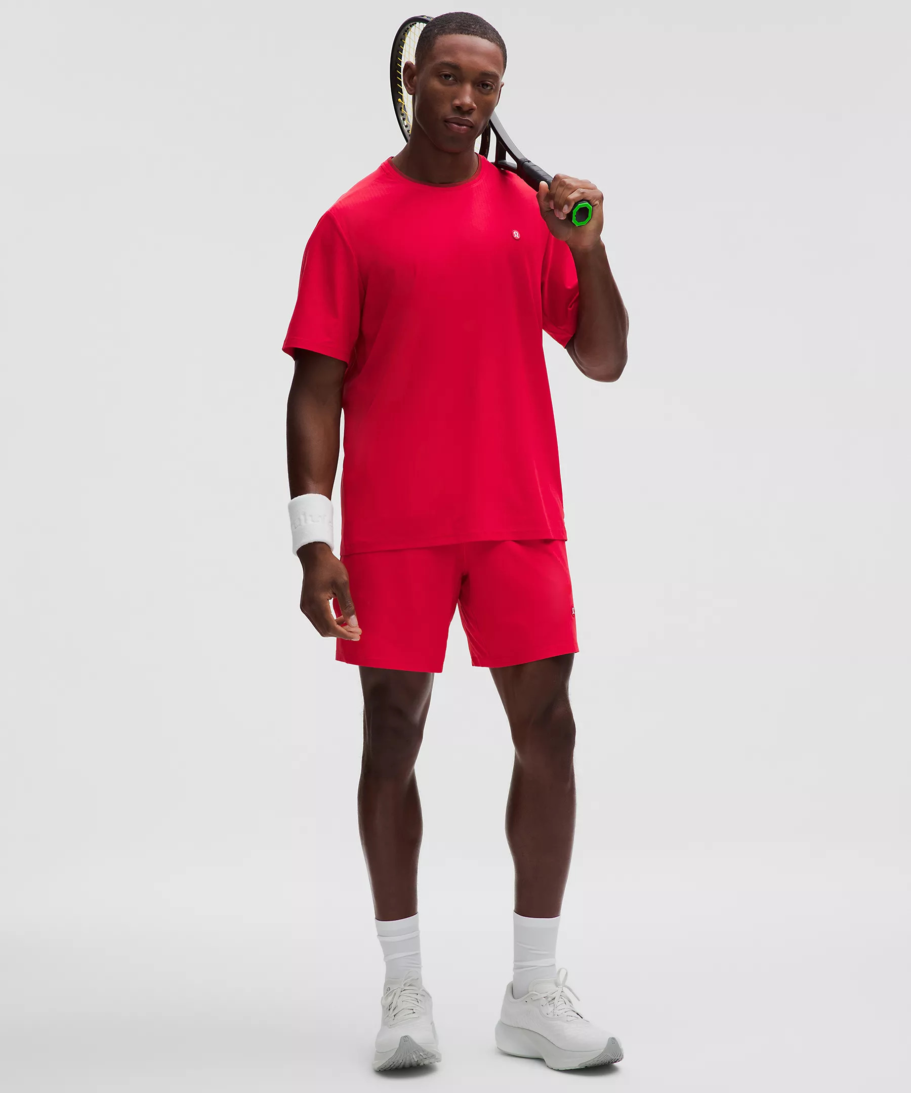 Striped Mesh Tennis Short 7" | Lululemon (US)