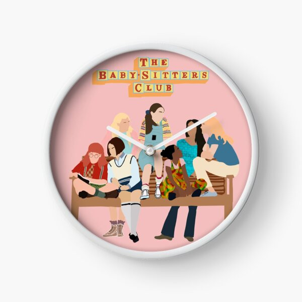 "The Baby-Sitters Club" Clock for Sale by rachaelthegreat | Redbubble (US)