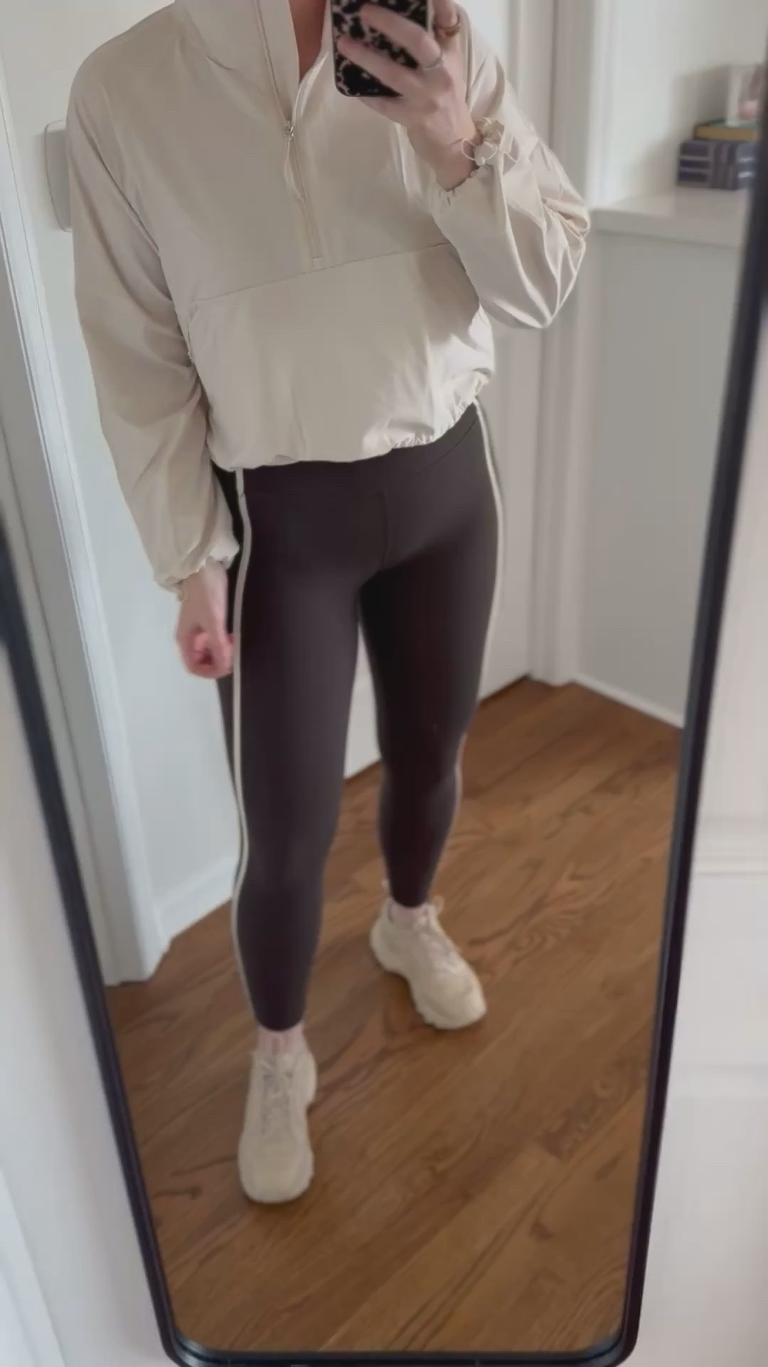 Athleta Sale Alert! Save up to 60% + an extra 20% off sale items. The Elation Ultra High Rise 7/8 leggings are my absolute favorite – super soft yet smoothing. I’m loving the dark brown truffle with a bone stripe. Don't miss out – grab them while you can!

#powerofshe #athletapartner @athleta 
@shop.ltk #liketkit 

Truffle, mineral, bone, magnolia white, clay, spiced Cabernet, pyrite, dusk, Aspen olive, olive branch, dark olive, light olive, lizard grey, warm grey, green grey, heliotrope, dark brown, true autumn, soft autumn, dark autumn, warm autumn, cold analysis, house of colour autumn, drop off style, mom style, activewear, elations, trench coat, sweatshirt, 1/4 zip fleece, sweatpants, Elation High Rise leggings, 7/8 legging, Stellar trench, everywhere anorak.

#LTKMidsize #LTKFitness #LTKFindsUnder100