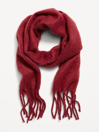 Brushed Fringed Scarf | Old Navy (CA)