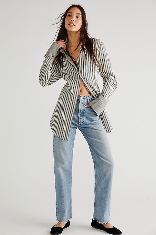 AGOLDE Pinch Waist 90s Jean | Free People (UK)