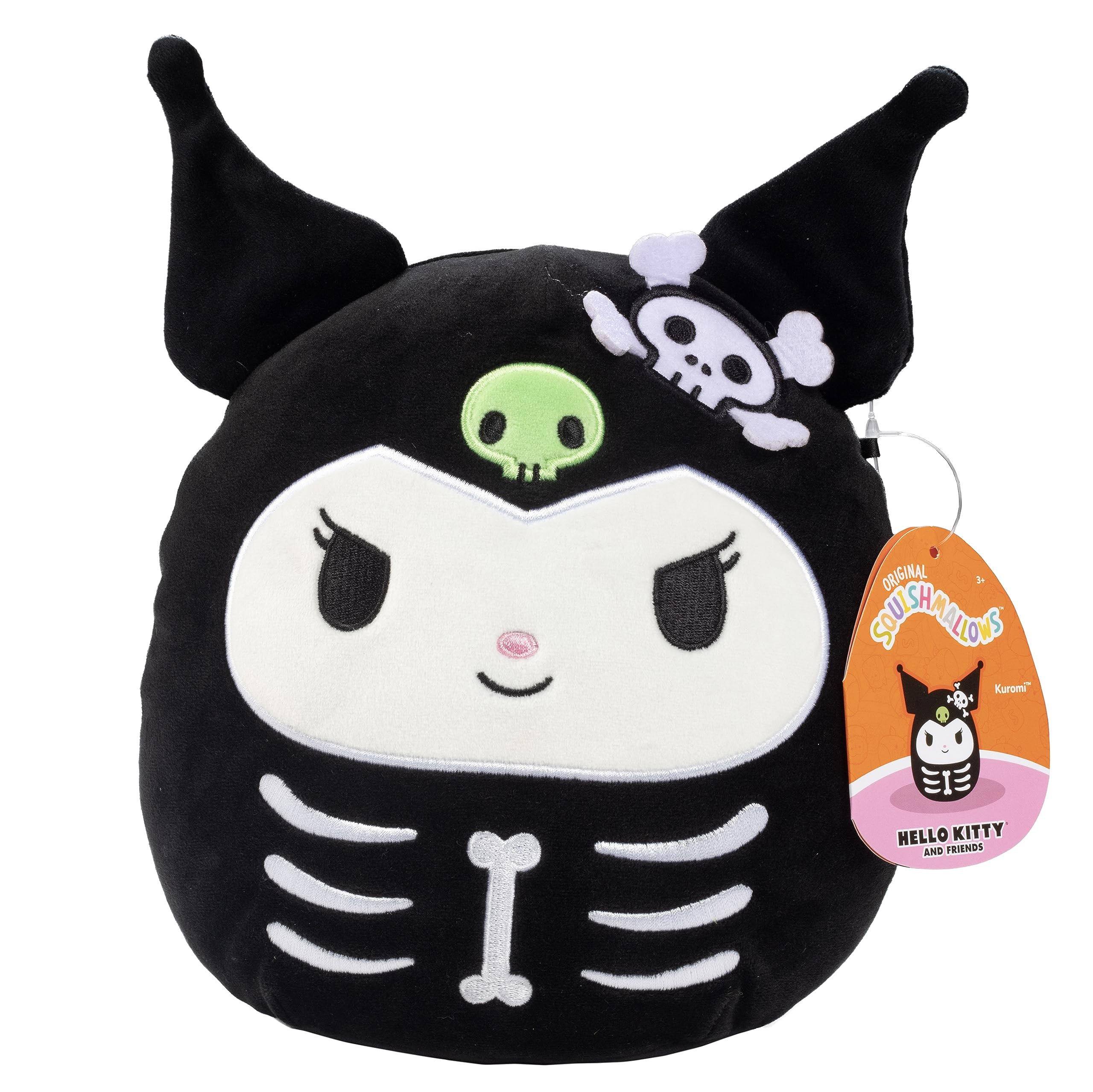 Squishmallows 8" Skeleton Kuromi - Officially Licensed Kellytoy Halloween Sanrio Plush - Collecti... | Amazon (US)