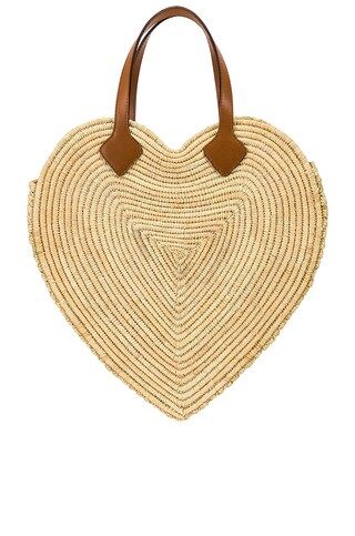 Poolside The Heart Beat Faster Tote Bag in Natural from Revolve.com | Revolve Clothing (Global)